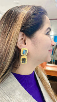 Thumbnail for Brass Doublet Earring