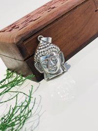 Thumbnail for 925 Silver Buddha Pendant