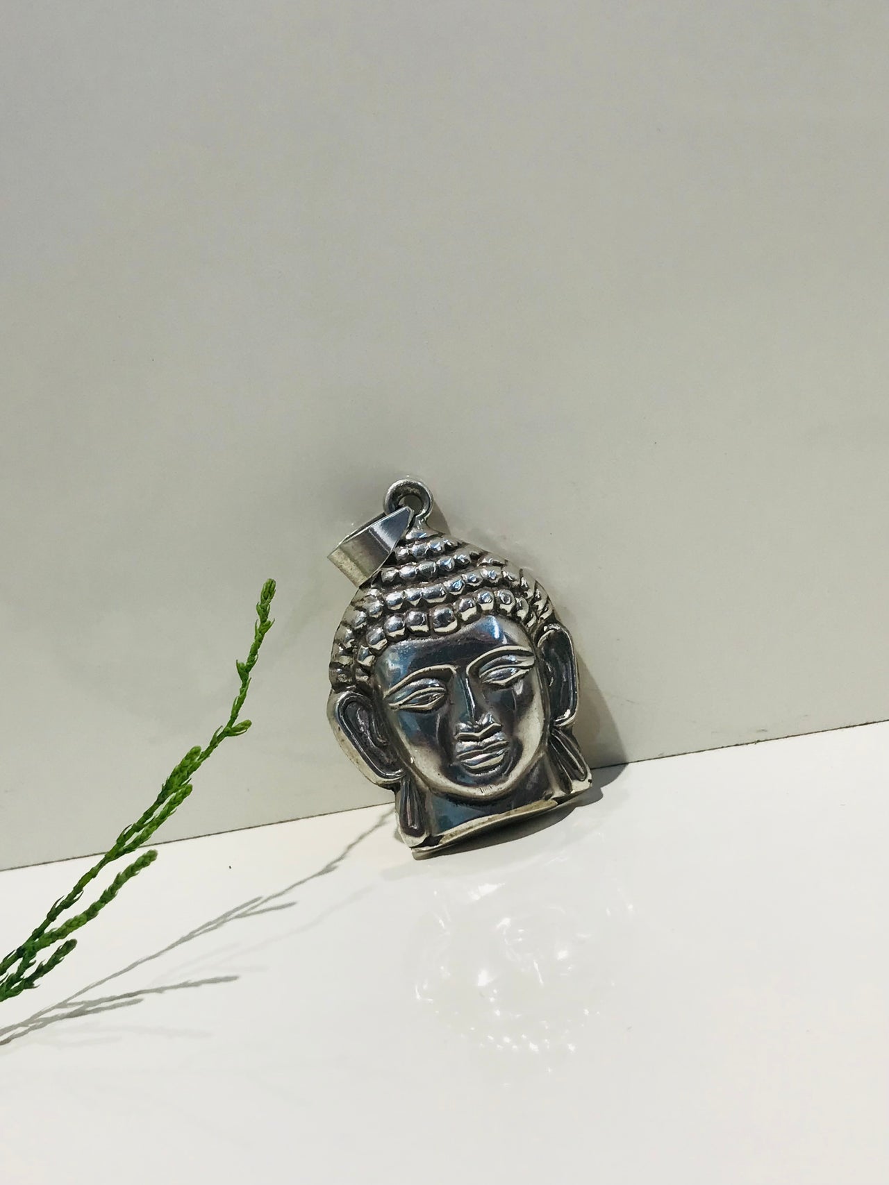 925 Silver Buddha Pendant