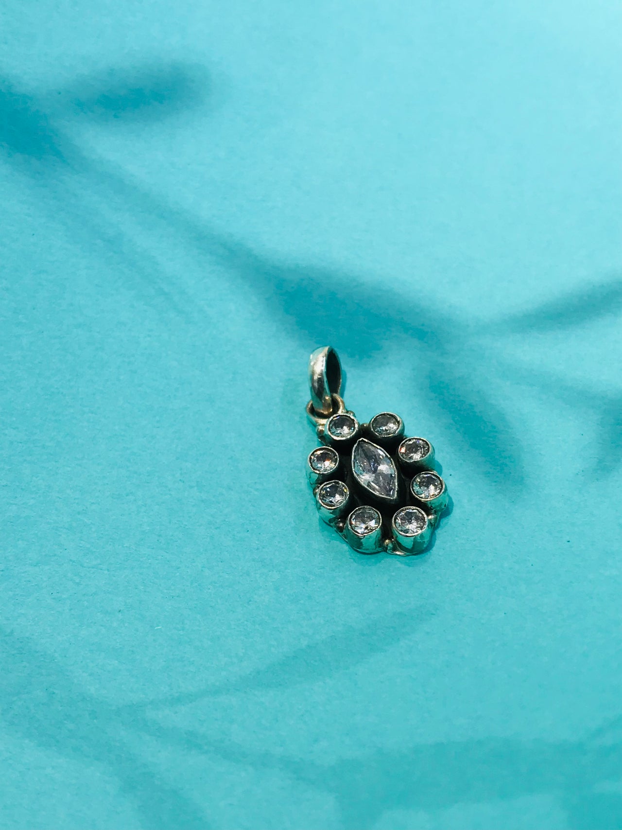 925 Silver Crystal Pendant