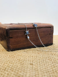 Thumbnail for 925 Star Evil Eye Anklet