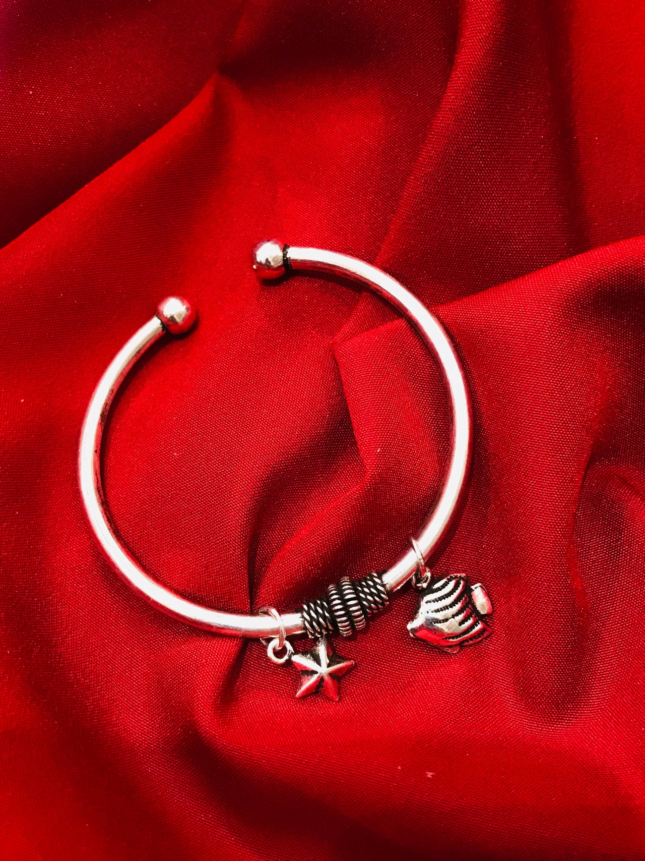 925 Silver Small Charm Bracelet