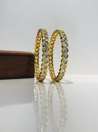Thumbnail for Gold Plated Polki Bangle