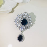 Thumbnail for Blue Sapphire Drop Earrings Zayn Luxury Jewellery