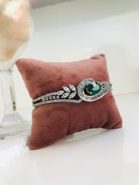 Thumbnail for Emerald Diamond Bracelet