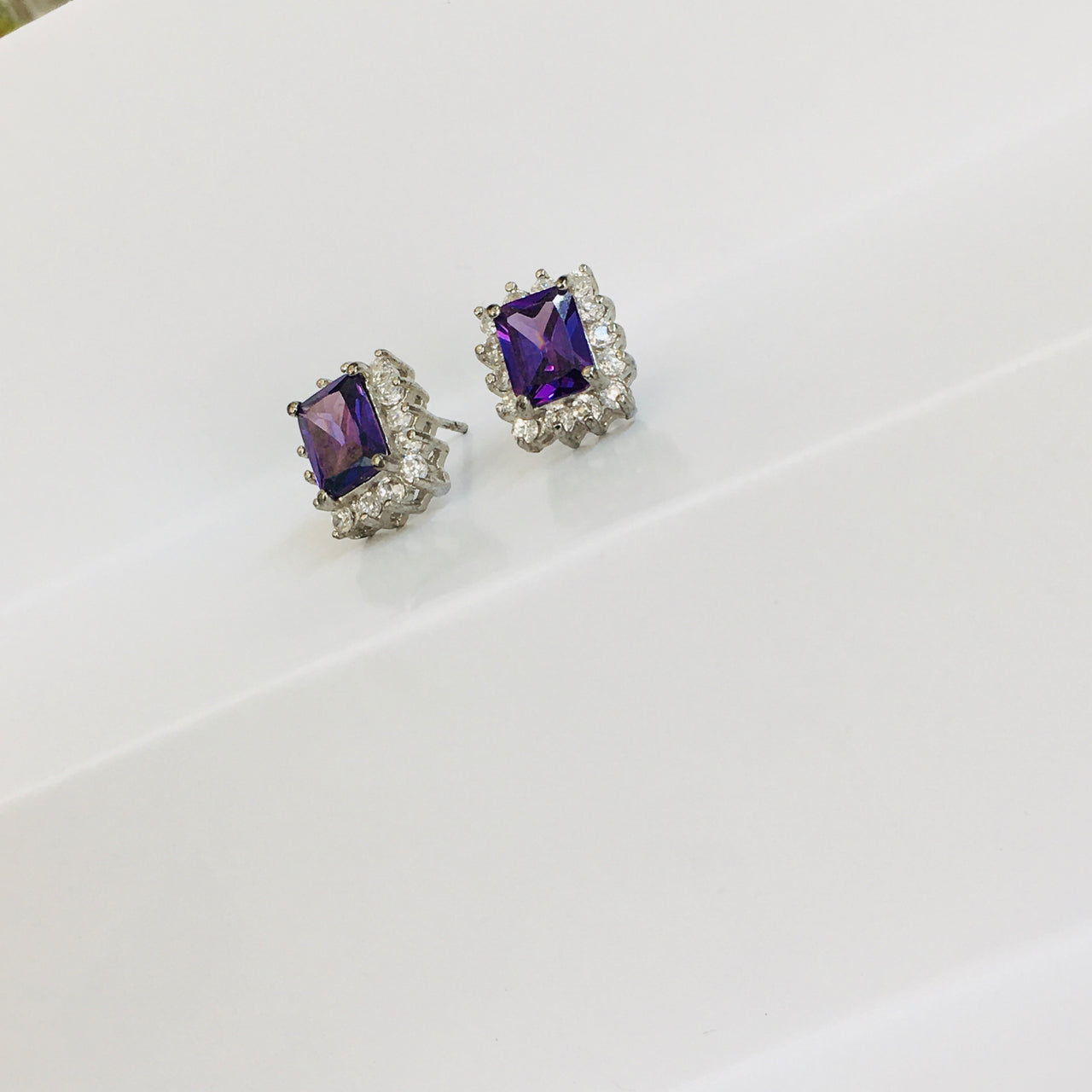 Crystal Stud Earrings Zayn Luxury Jewellery