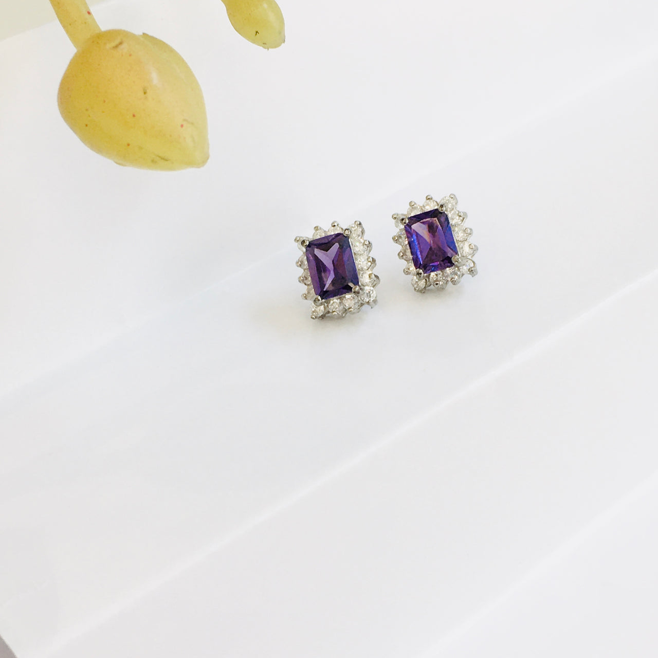 Crystal Stud Earrings Zayn Luxury Jewellery