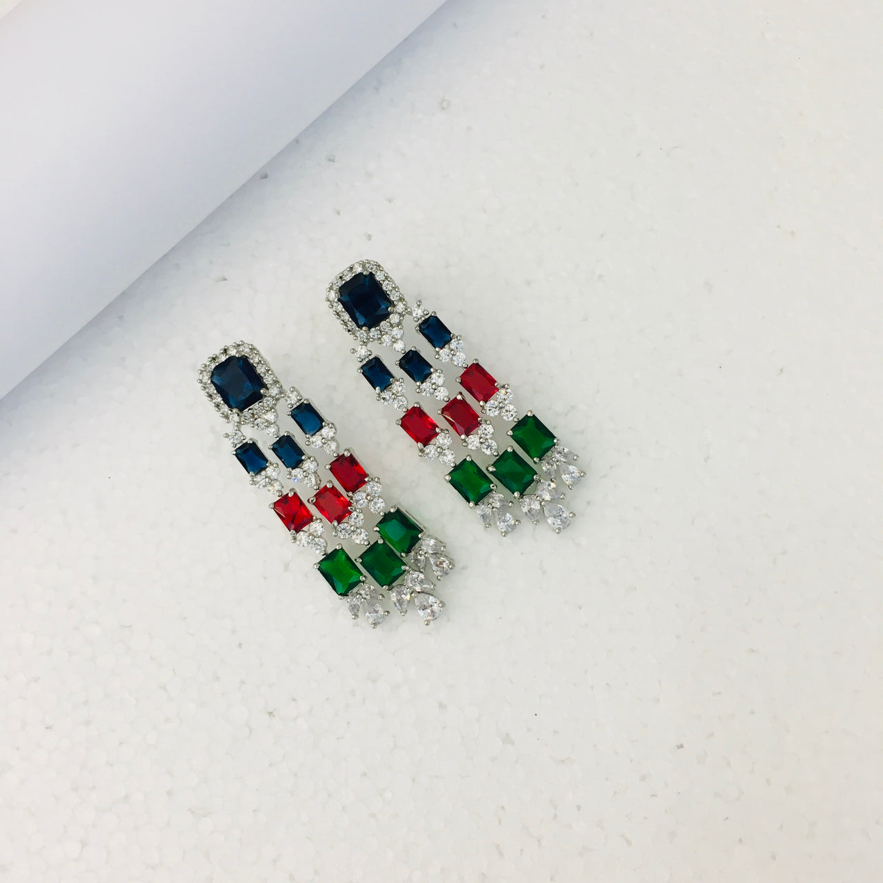 Multi Dangler Earrings Zayn Luxury Jewellery