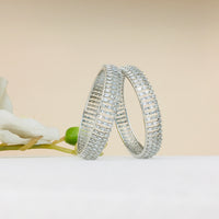 Thumbnail for Diamond Baguette Bangles Zayn Luxury Jewellery