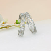 Thumbnail for Diamond Baguette Bangles Zayn Luxury Jewellery