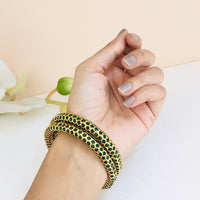 Thumbnail for Emerald Bangles Zayn Luxury Jewellery