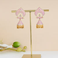 Thumbnail for Meenakari Jhumki Earrings Zayn Luxury Jewellery