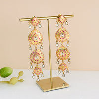 Thumbnail for Jadau Kundan Dangler Earrings Zayn Luxury Jewellery