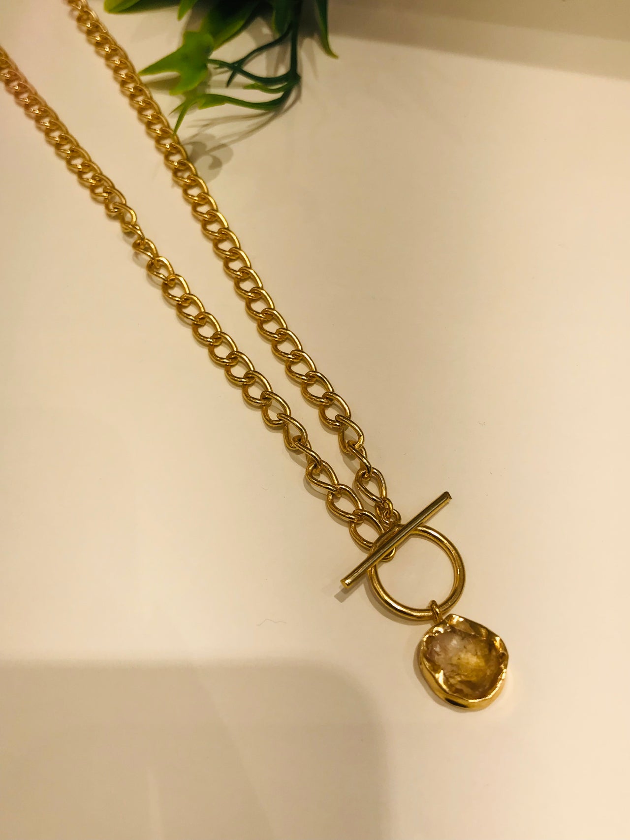 Raw Stone Chain