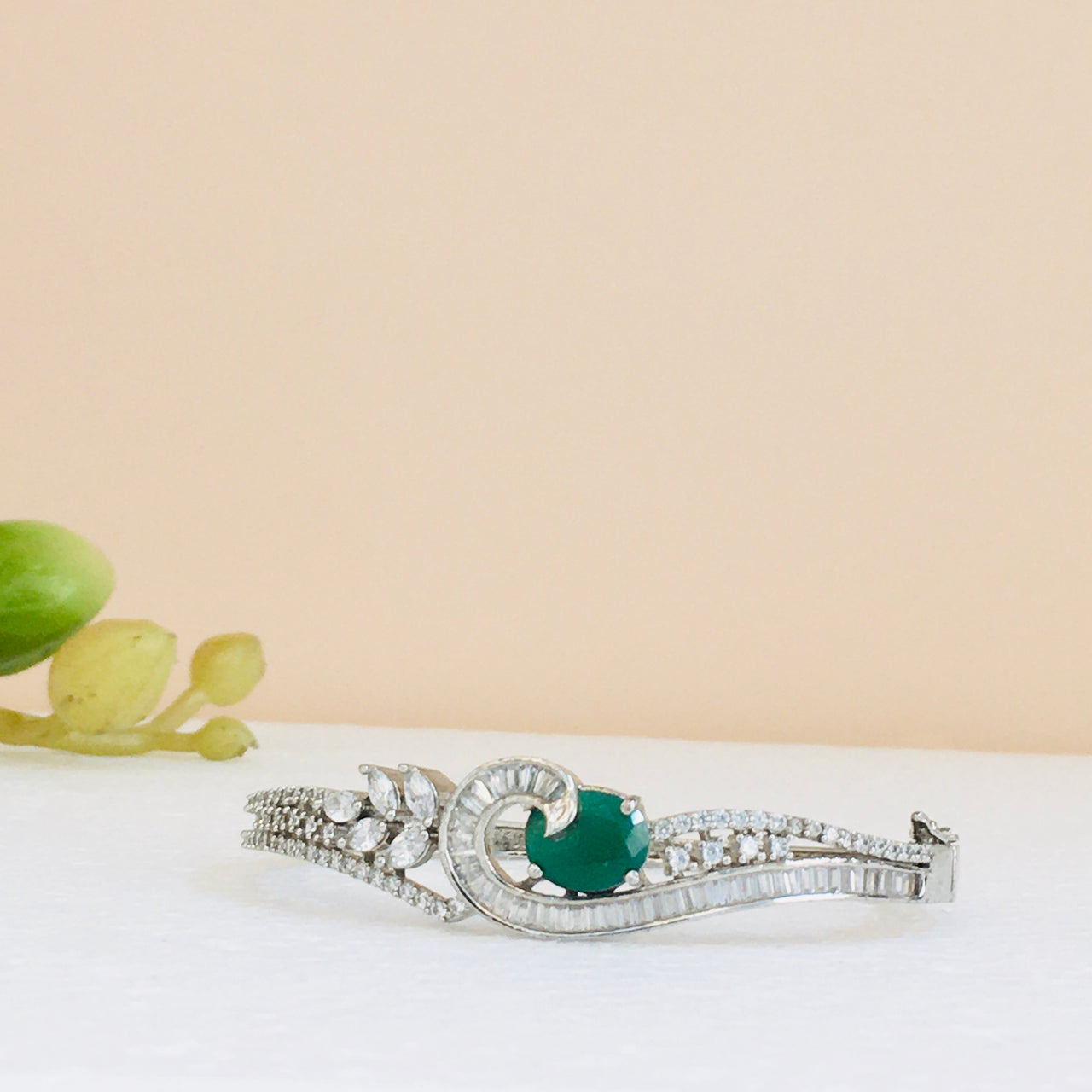 Emerald Diamond Bracelet Zayn Luxury Jewellery
