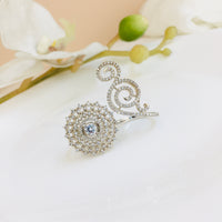 Thumbnail for Designer Dual Ring Zayn Luxury Jewellery