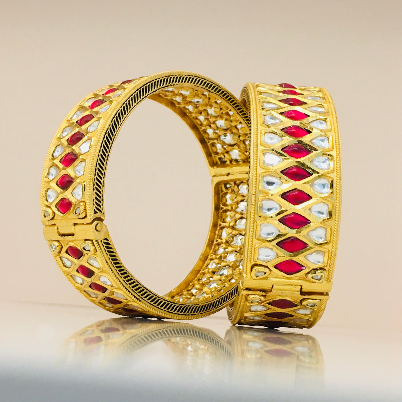 Kundan Bangles