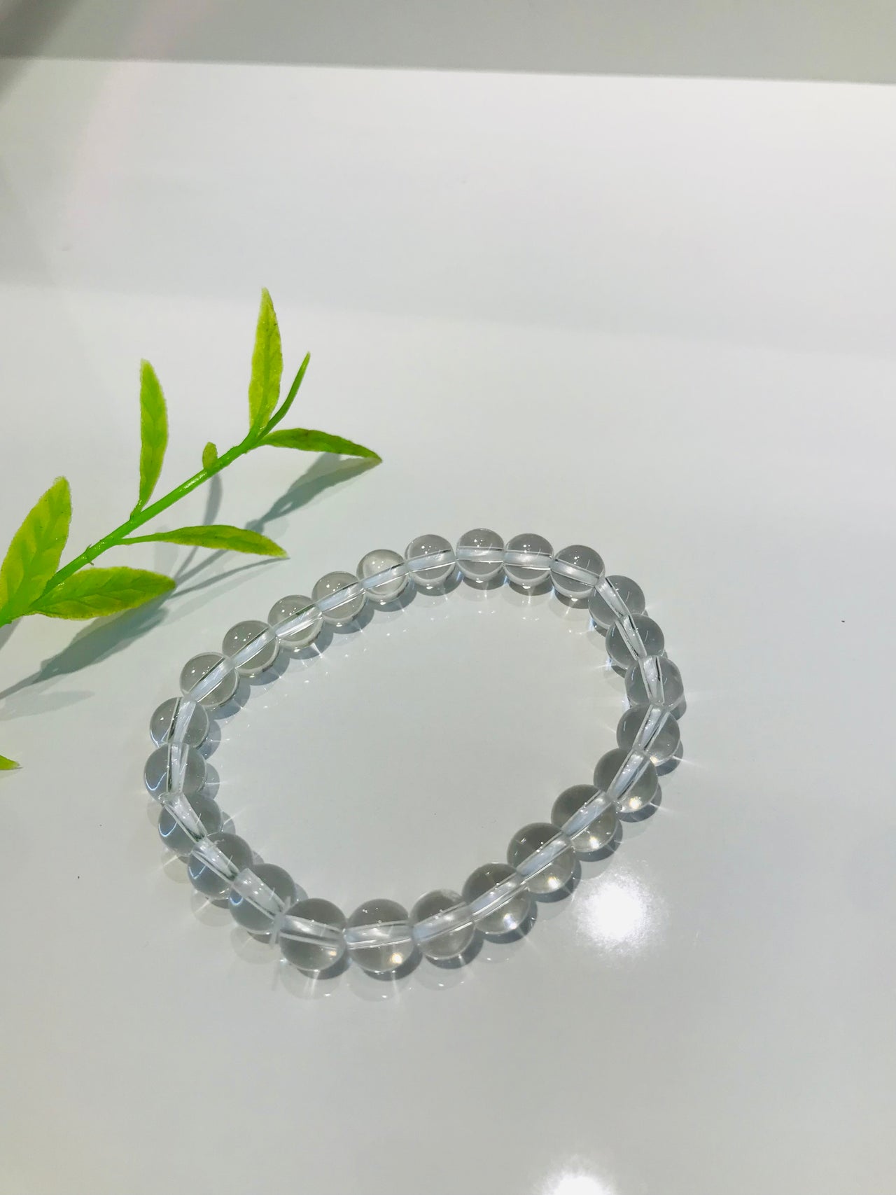 Clear Quartz Beads Bracelet