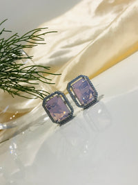 Thumbnail for Lavender Crystal Earring