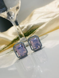 Thumbnail for Lavender Crystal Earring