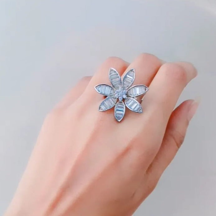 Heart Floral Elegant Ring Zayn Luxury Jewellery