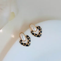 Thumbnail for Enamel Heart Earrings Zayn Luxury Jewellery
