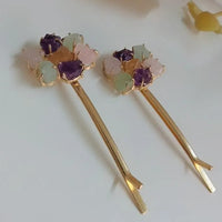 Thumbnail for Gem Stone Hair Pin Zayn Luxury Jewellery