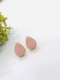 Thumbnail for Pink Drop Earrings