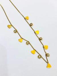 Thumbnail for Golden Stud Heart Chain