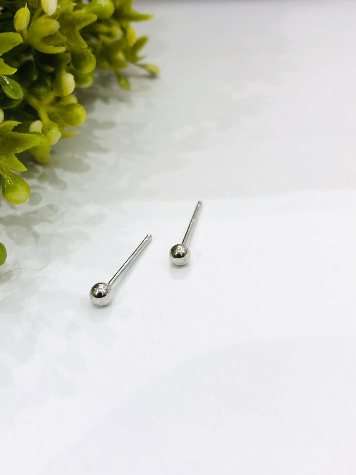 Small Ball Stud Earrings