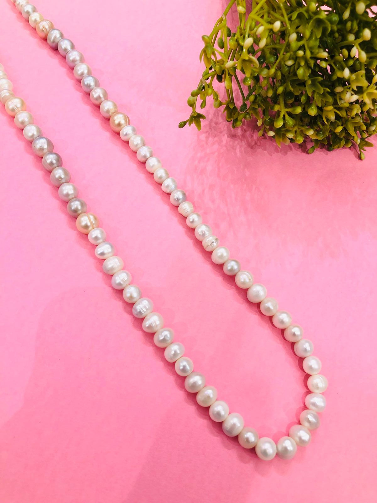 Soft Radiance Pearl Necklace