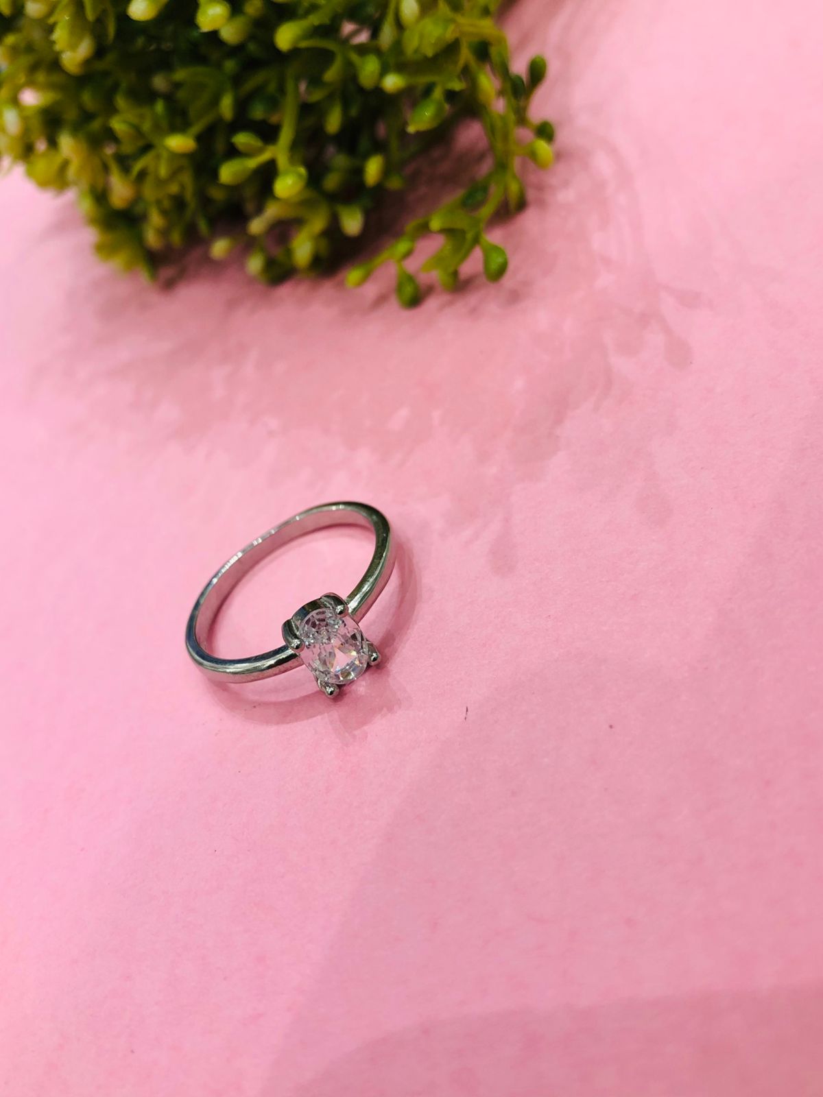 925 Silver Round Plain Ring