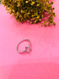 Thumbnail for 925 Silver Stone Drop Ring