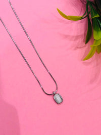 Thumbnail for Cute Silverish Stone Chain
