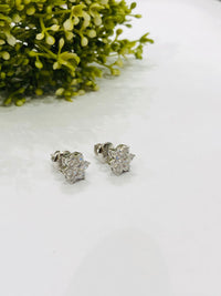 Thumbnail for 925 Silver Pretty Flower Earrings