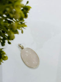Thumbnail for 925 Silver Rose Quartz Pendant
