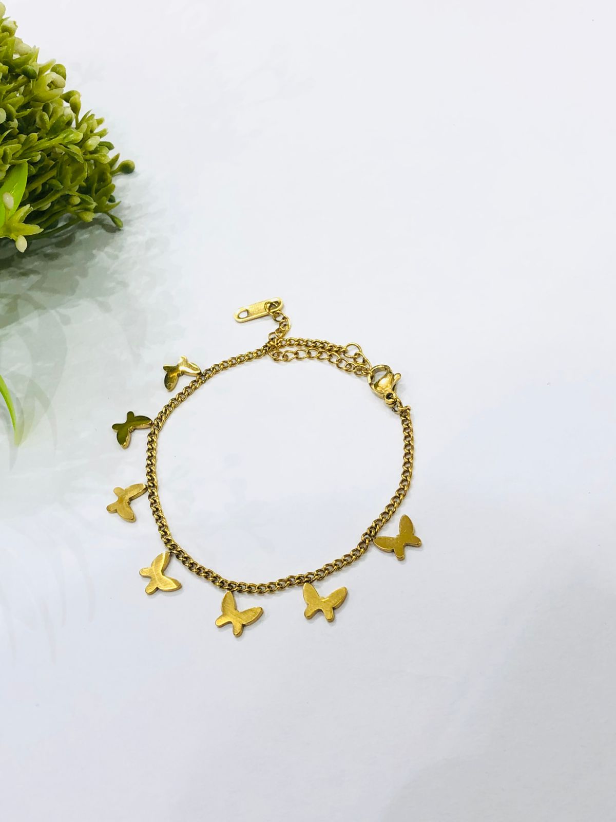 Butterfly Chain Bracelet