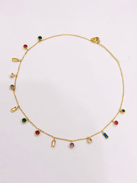 Thumbnail for Multi Color Stone Chain