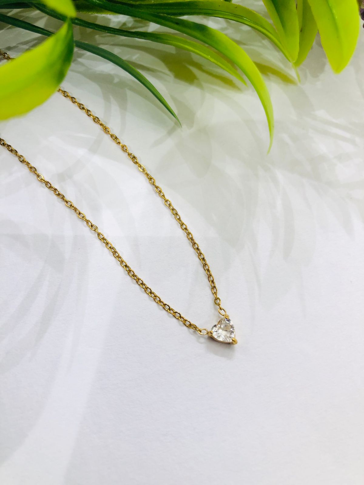 Small Heart Sleek Chain