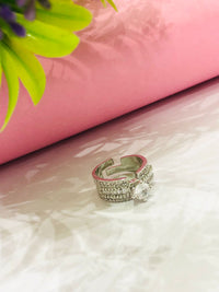 Thumbnail for Bold Round Stone Ring