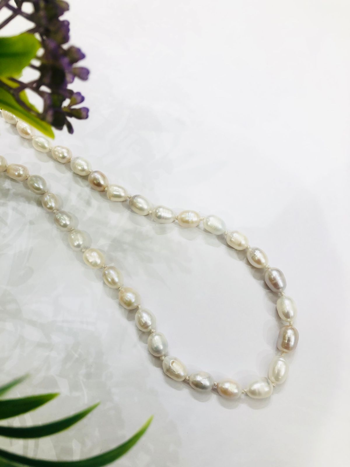 Rice Pearl Necklace