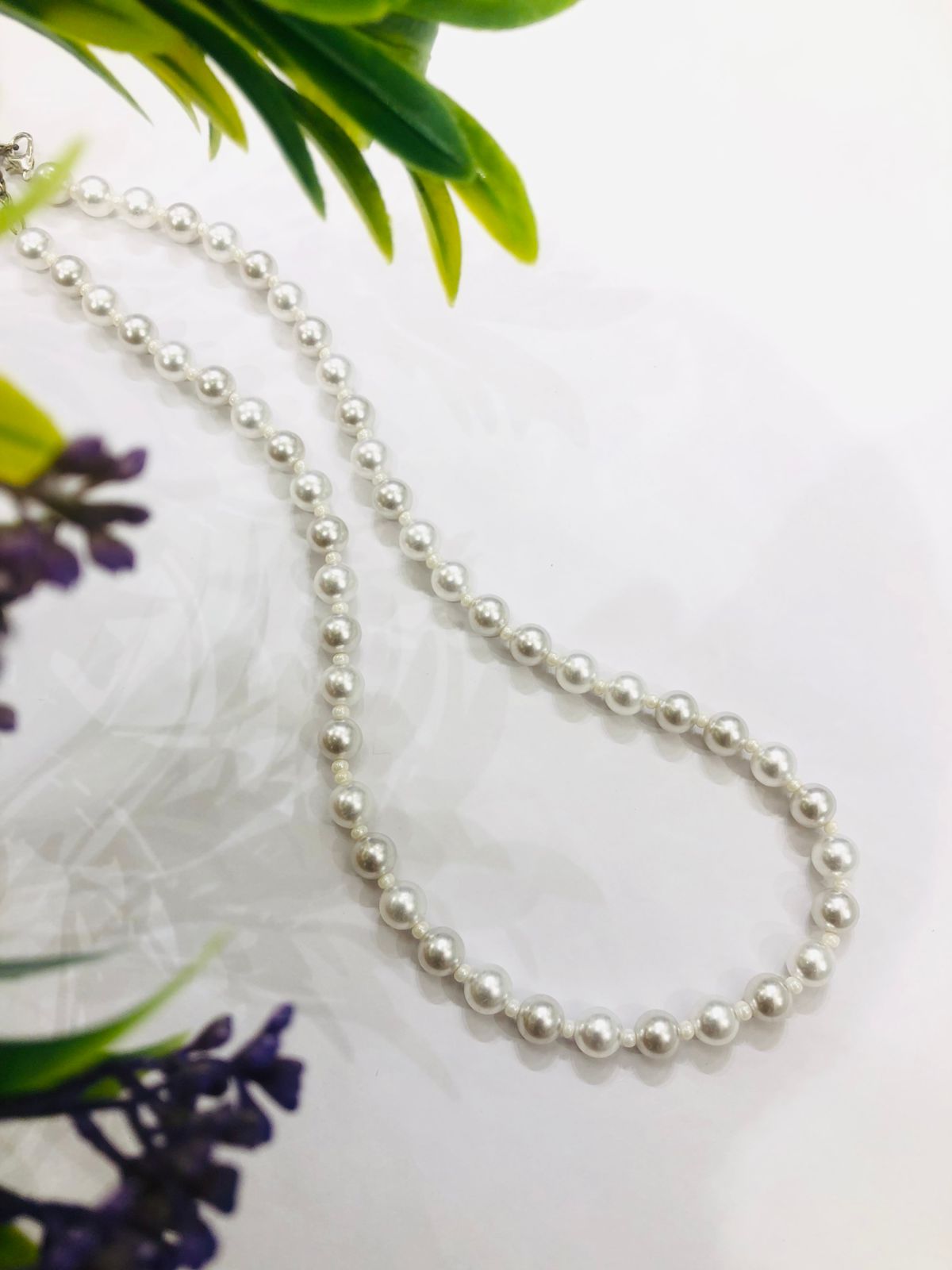 White Pearl Necklace