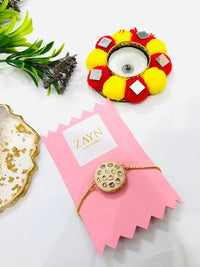 Thumbnail for Enamel Round Rakhi