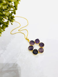 Thumbnail for Purple Flower Pendant