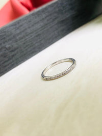 Thumbnail for 925 Silver Minimal Band Ring