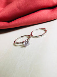 Thumbnail for 925 Silver Gleam Stacks Ring