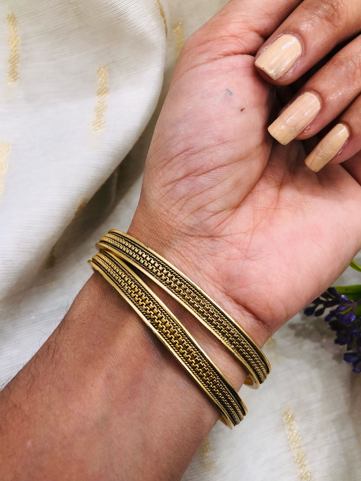 Golden Reverie Bangle