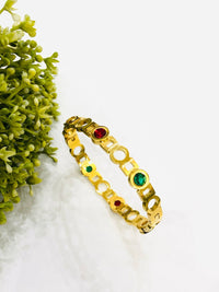 Thumbnail for Multi Color Golden Bracelet