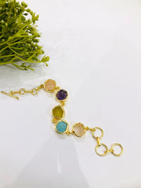Thumbnail for Raw Multi Stone Bracelet