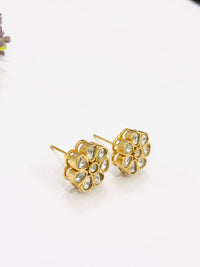 Thumbnail for Polki Flower Sud Earrings